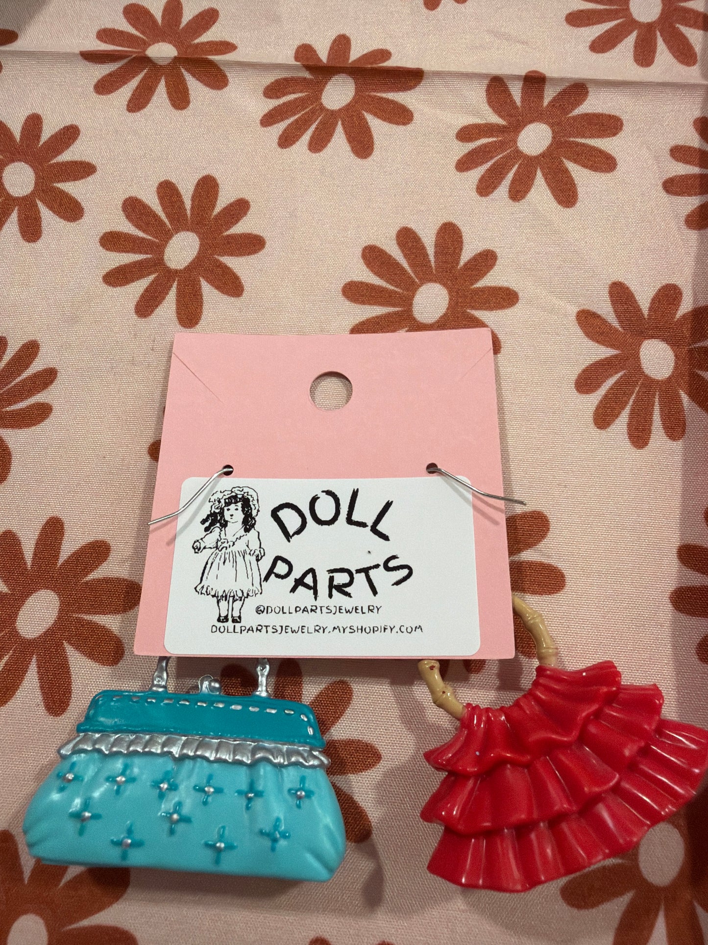 Doll Purse Earrings